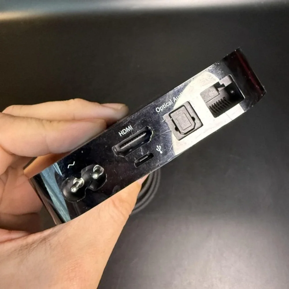 Apple TV 3rd Generation A1469 Black Plastic Media Streamer with Power Cable‎
